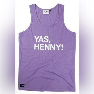 Queer Eye NWT tank top size large purple